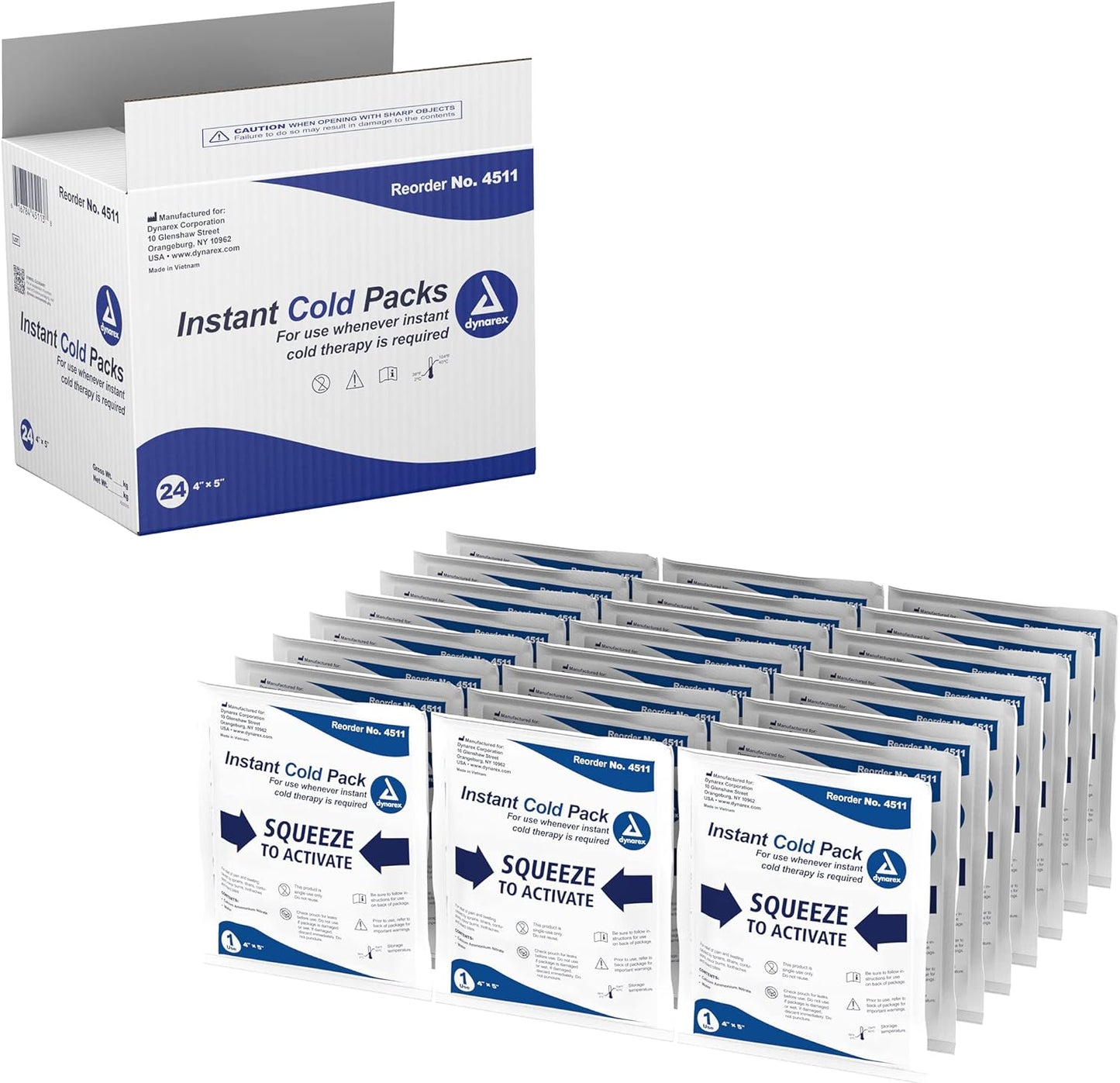 Instant Cold Pack, By Dynarex - 24 Each