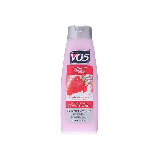 Vo5 Moisture Milks Moisturizing Conditioner, Strawberries & Cream 12.5 Oz