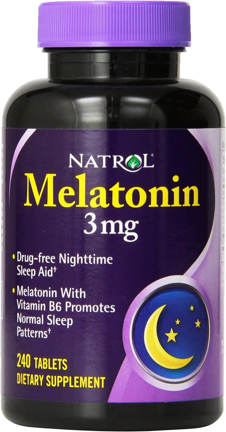 Natrol Melatonin Helps You Fall Asleep Faster Stay Asleep Longer Faster Absorption 240 Count