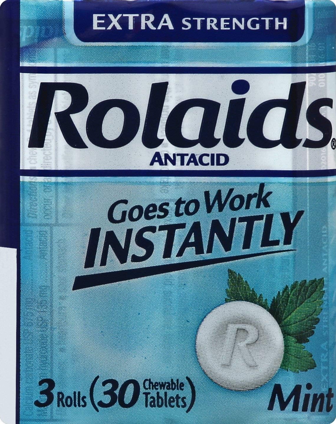 Rolaids Extra Strength Tablets Mint, 3 ct