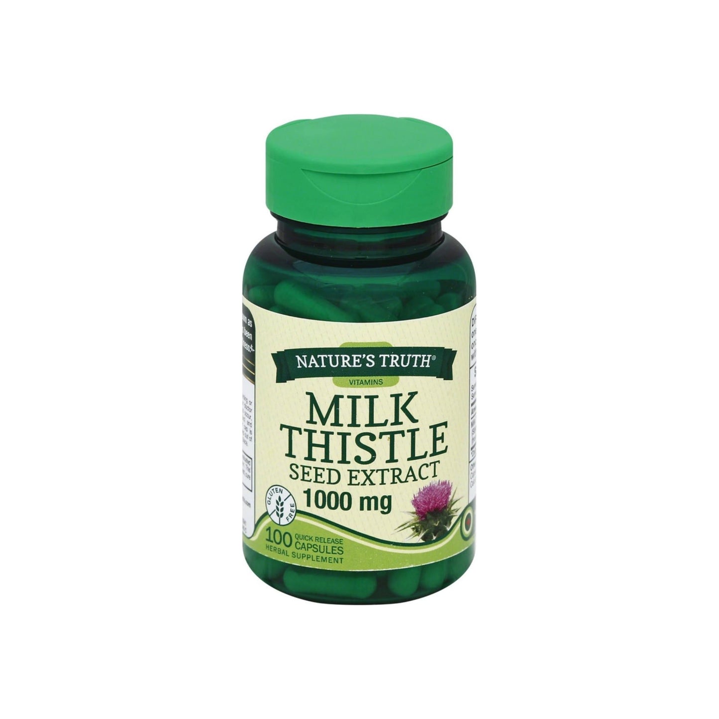 Nature'S Truth Milk Thistle Seed Extract 1000 Mg Capsules 100 Ea