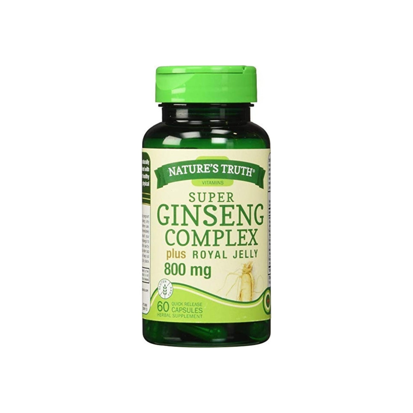 Nature'S Truth Ginseng Complex 800 Mg Herbal Supplement, 60 Ea