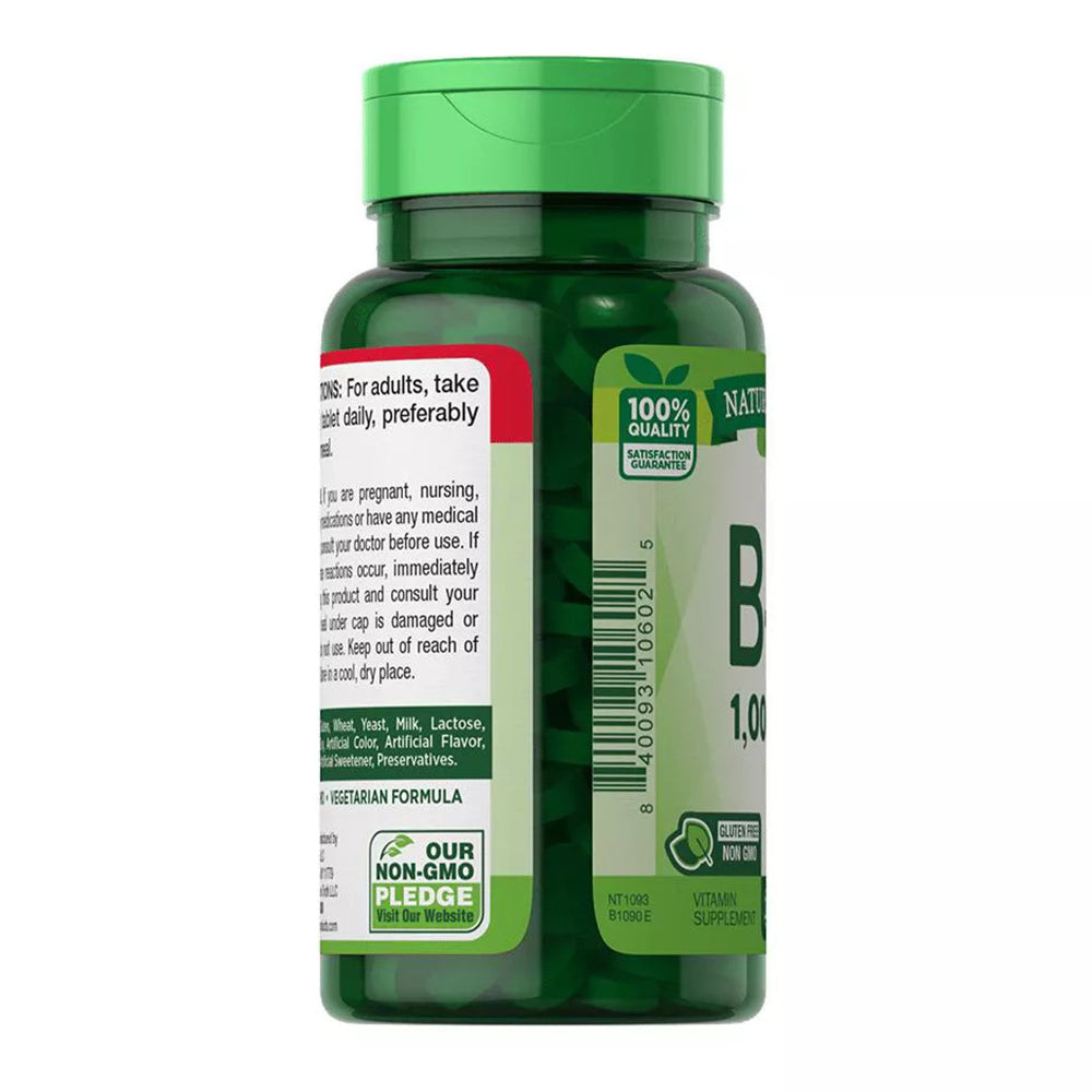 B12 Vitamin Tablets 1000 Mcg 220 Count Non-Gmo & Gluten Free By Nature'S Truth