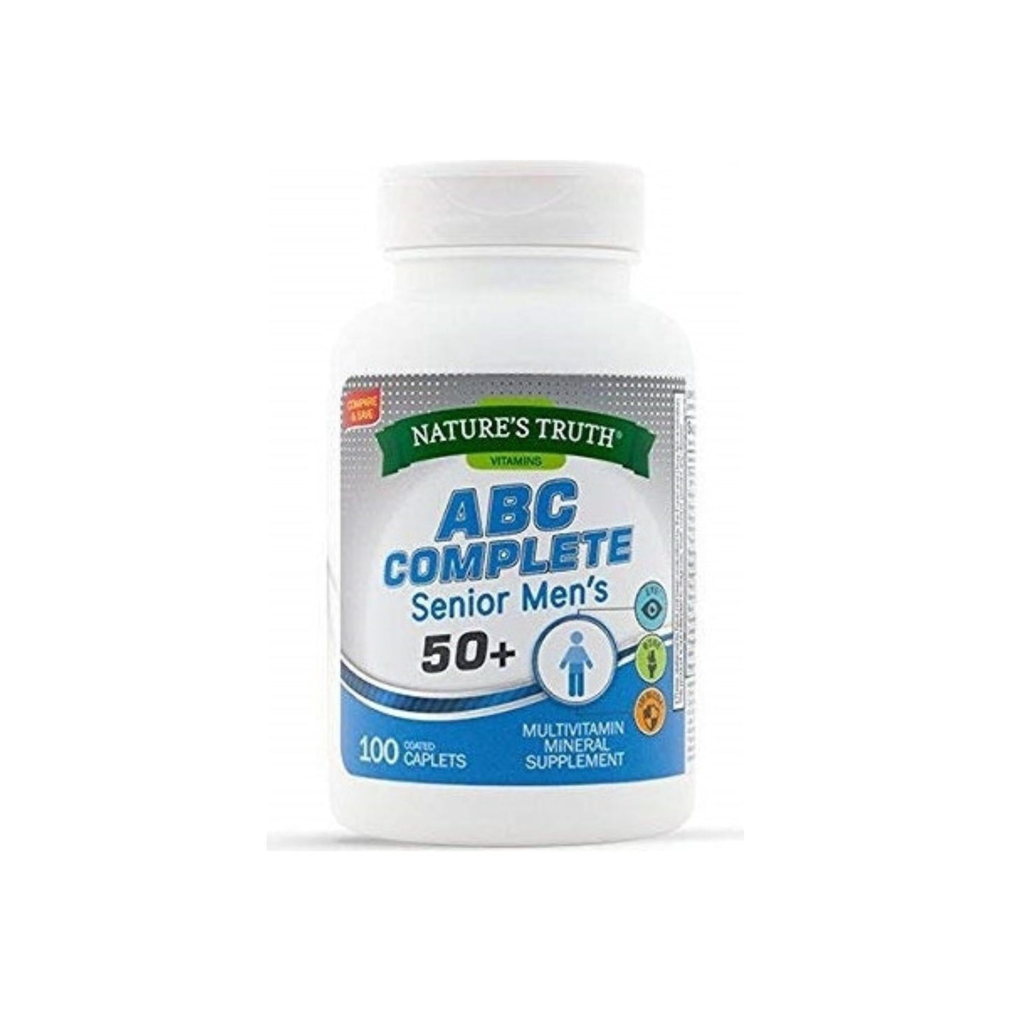 Nature'S Truth Abc Complete Mens 50+ Multivitamin, 100 Ea