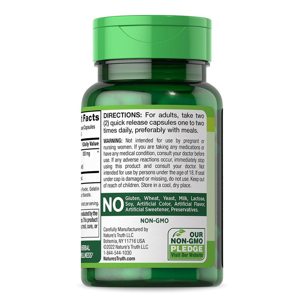 Ashwagandha Capsules 920 Mg 90 Count Non-Gmo & Gluten Free Supplement By Nature'S Truth