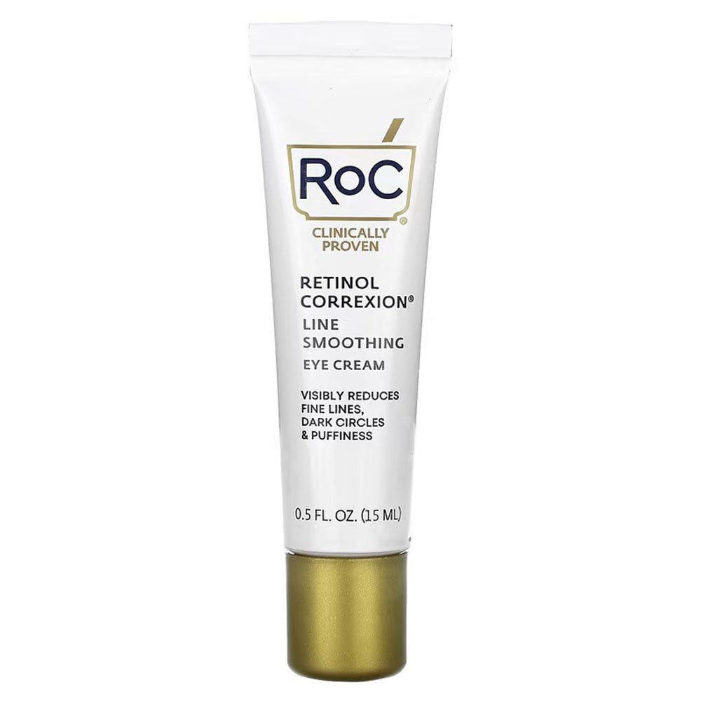 Roc Retinol Correxion Under Eye Cream For Dark Circles & Puffiness, Daily Wrinkle Cream, 1Oz