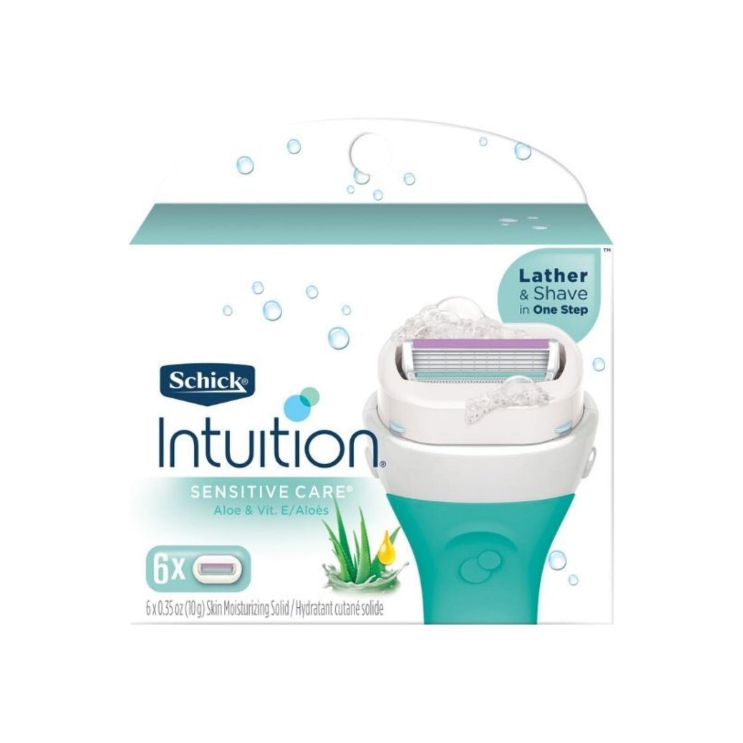 Schick Intuition Naturals Cartridges Sensitive Care