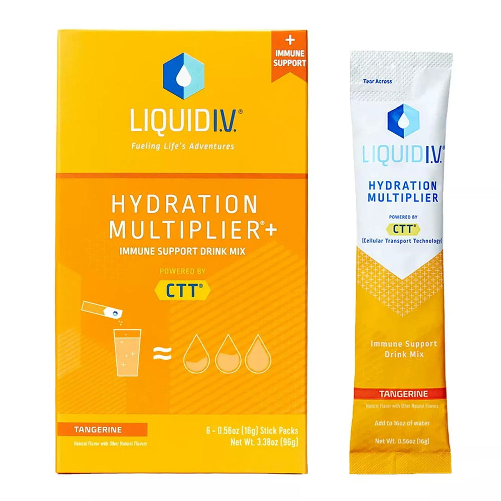 Liquid I.V. Hydration Multiplier +, Tangerine - 6 Ct