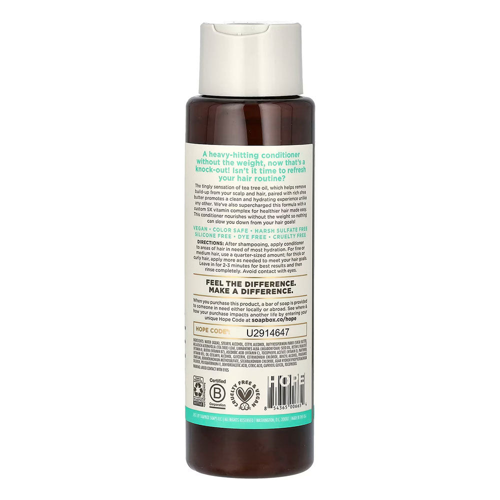 Soapbox Clean & Purify Tea Tree Conditioner - 16 Oz