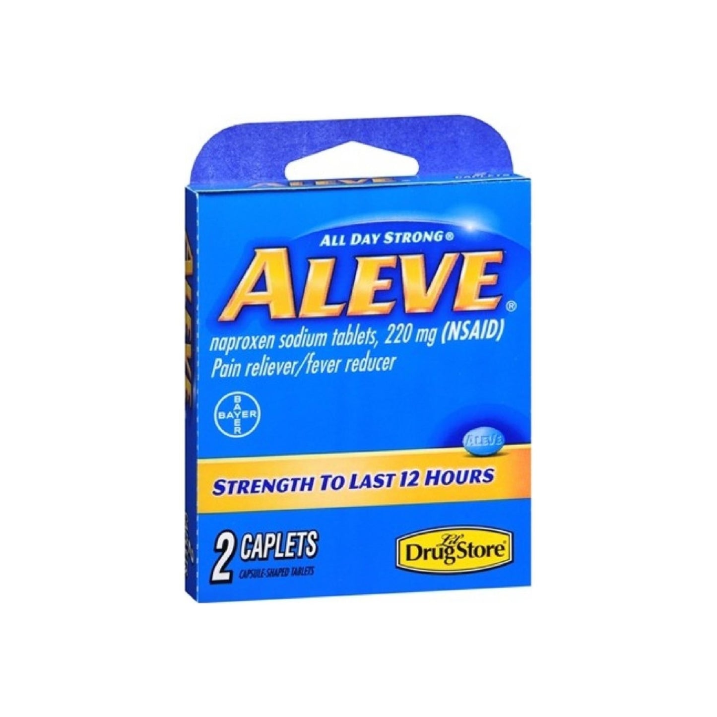 Aleve Lil Drug Store Pain Reliever/ Fever Reducer Caplets - 2 Ea
