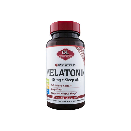 Olympian Labs Melatonin 10 Mg Time Release Tablets 60 Ea