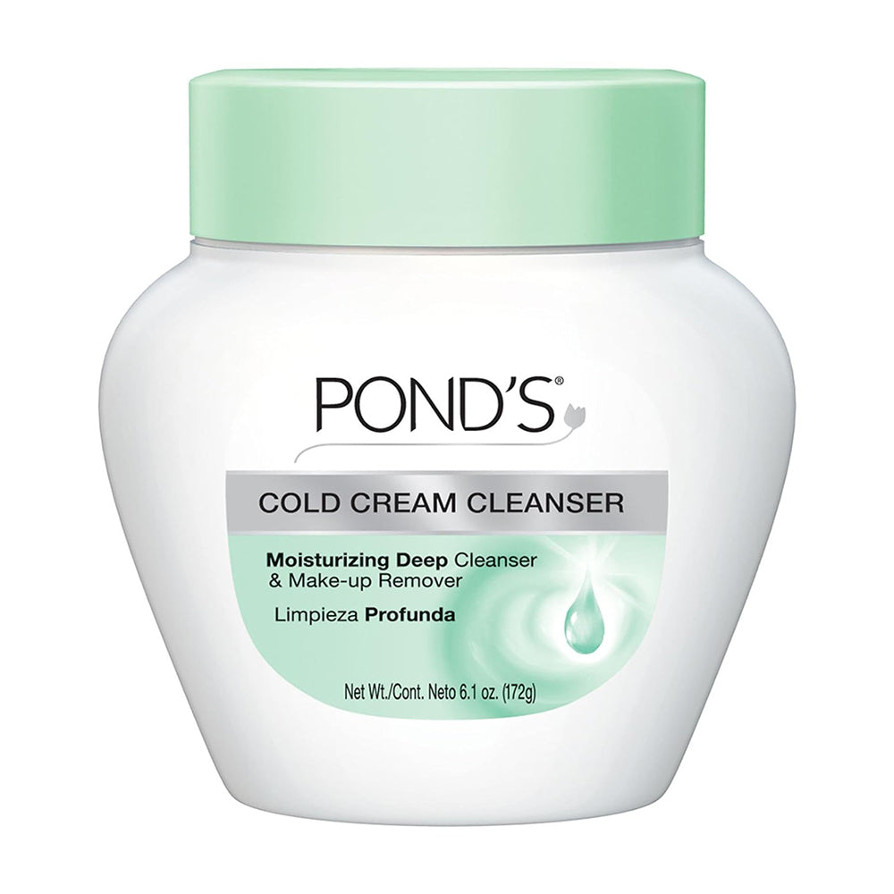 Cold Cream Cleanser Moisturizing Deep Cleanser, Make Up Remover, 6.1 Oz
