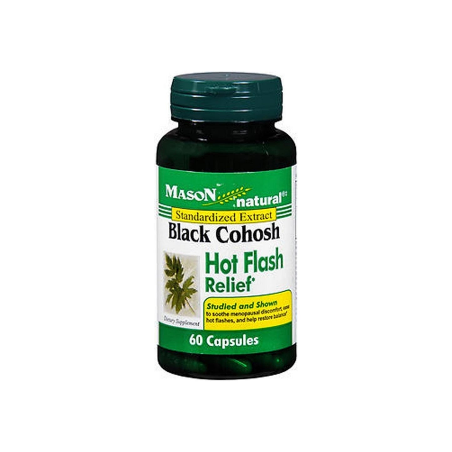 Mason Natural Black Cohosh, Standardized Extract, 60 Ea