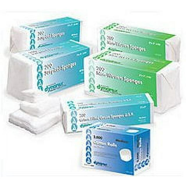Dynarex Standard Gauze Sponges Non-Sterile - 4 In X 4 In - 16 Ply - 200 Ea