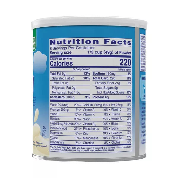 PediaSure Grow & Gain Non-GMO Shake Mix Powder Vanilla - 14.1oz