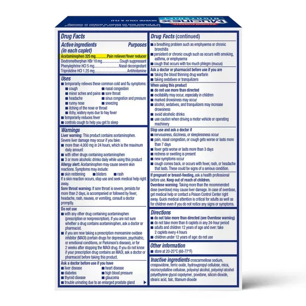 Mucinex Max Strength Cold & Flu Medicine Nighttime - Tablets - 20ct