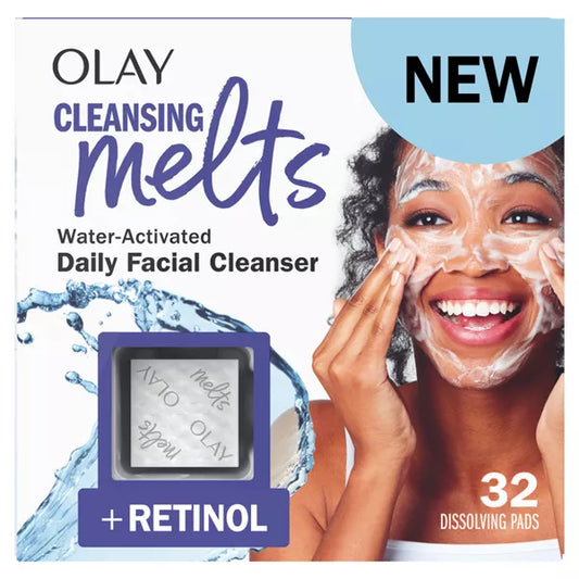 Olay Face Cleansing Melts with Retinol - 32ct