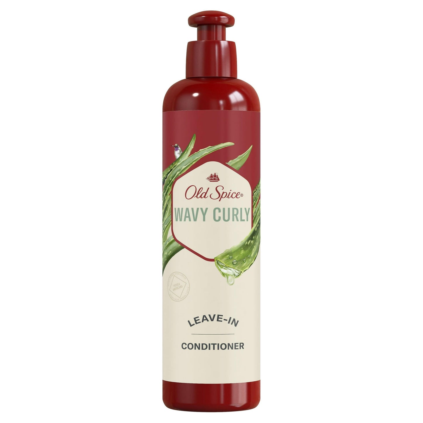 Old Spice Wavy Curly Leave-In Conditioner With Aloe, 8.5 Oz