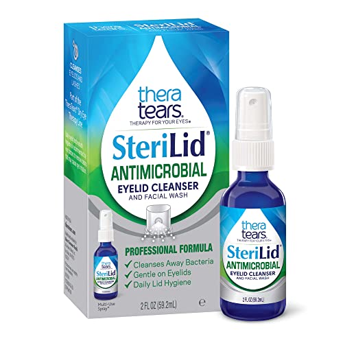 Theratears Sterilid Antimicrobial Eyelid Cleanser And Facial Wash, 2 Fl Oz S
