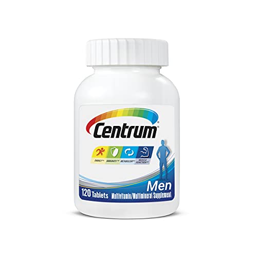 Centrum Multivitamins For Men, Multivitamin/Multimineral Supplement - 120 Count