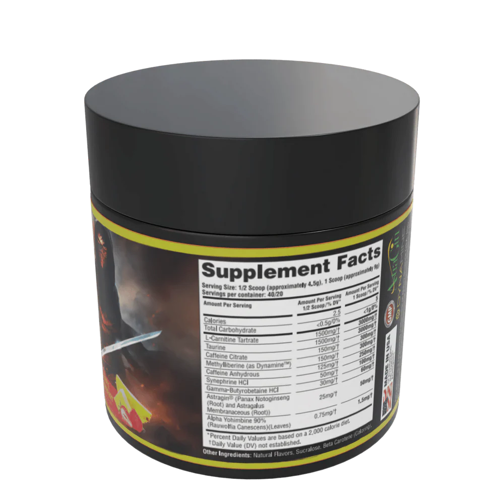 Anarchy Katana Thermogenic Pre-workout