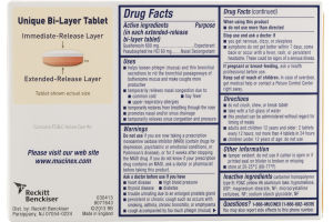 Mucinex D Expectorant & Nasal Decongestant 12 Hour - 18 CT.