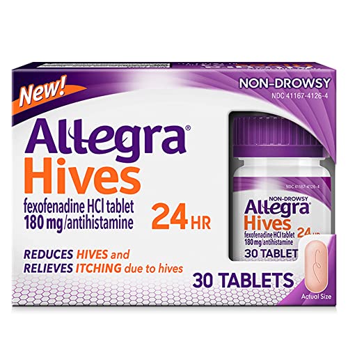 Allegra Hives Non-Drowsy Tablets - 30 Count