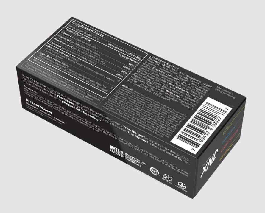The Ripper Fat Burner Variety Pack 5 Serves