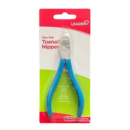 Leader Easy Grip Toenail Nipper w/ Non-Slip Grips - 1 Ct