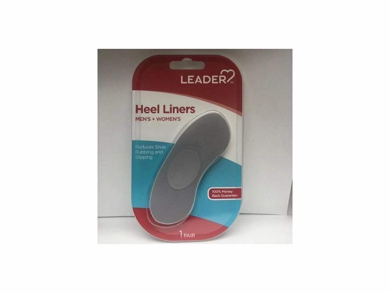 Leader Men's & Women's Heel Liners Reduces - 1 Ct