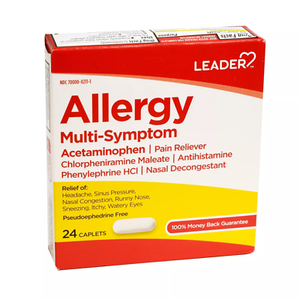 Leader Multi-Symptom Allergy - 24 Caplets
