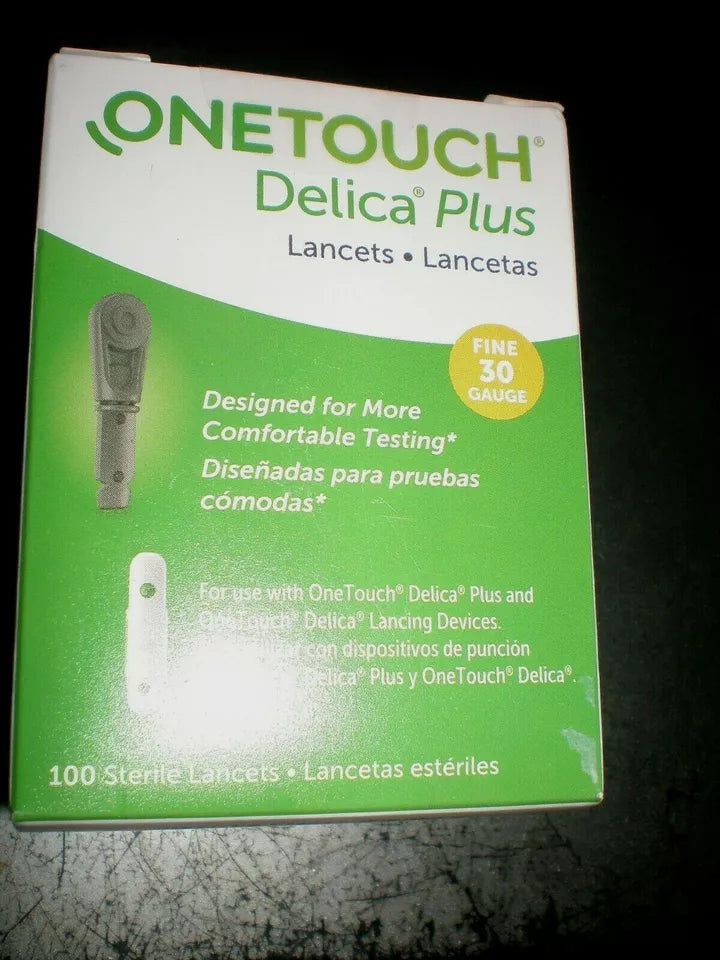 One Touch Delica Plus Lancets 200 Fine 30 Gauge