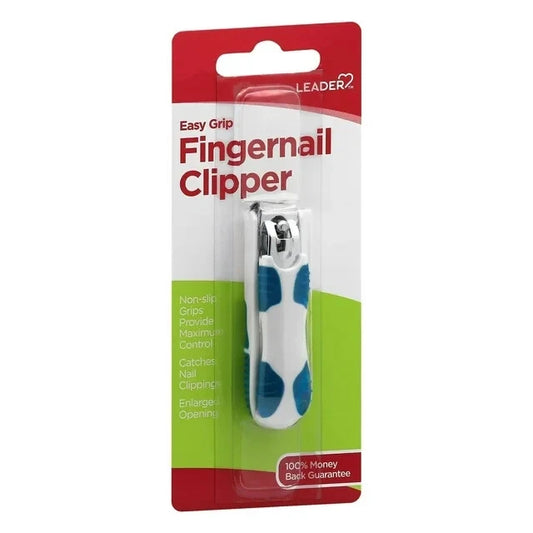 Leader Easy Grip Fingernail Clipper with Non-Slip Grip - 1 Ct