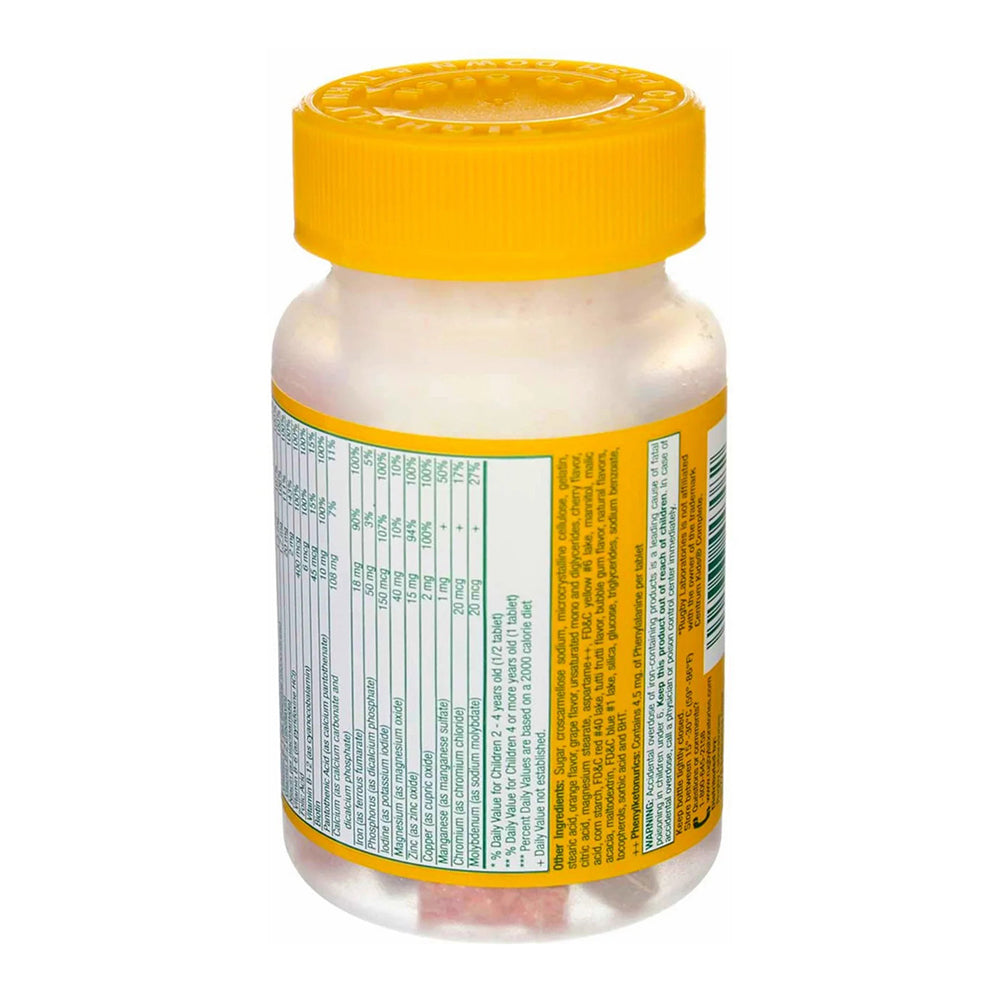 Rugby Cerovite Jr. Children'S Chewable - 60 Tabs