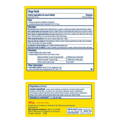 Perdiem Sennosides Stimulant Laxative, Overnight Relief - 60 Ea