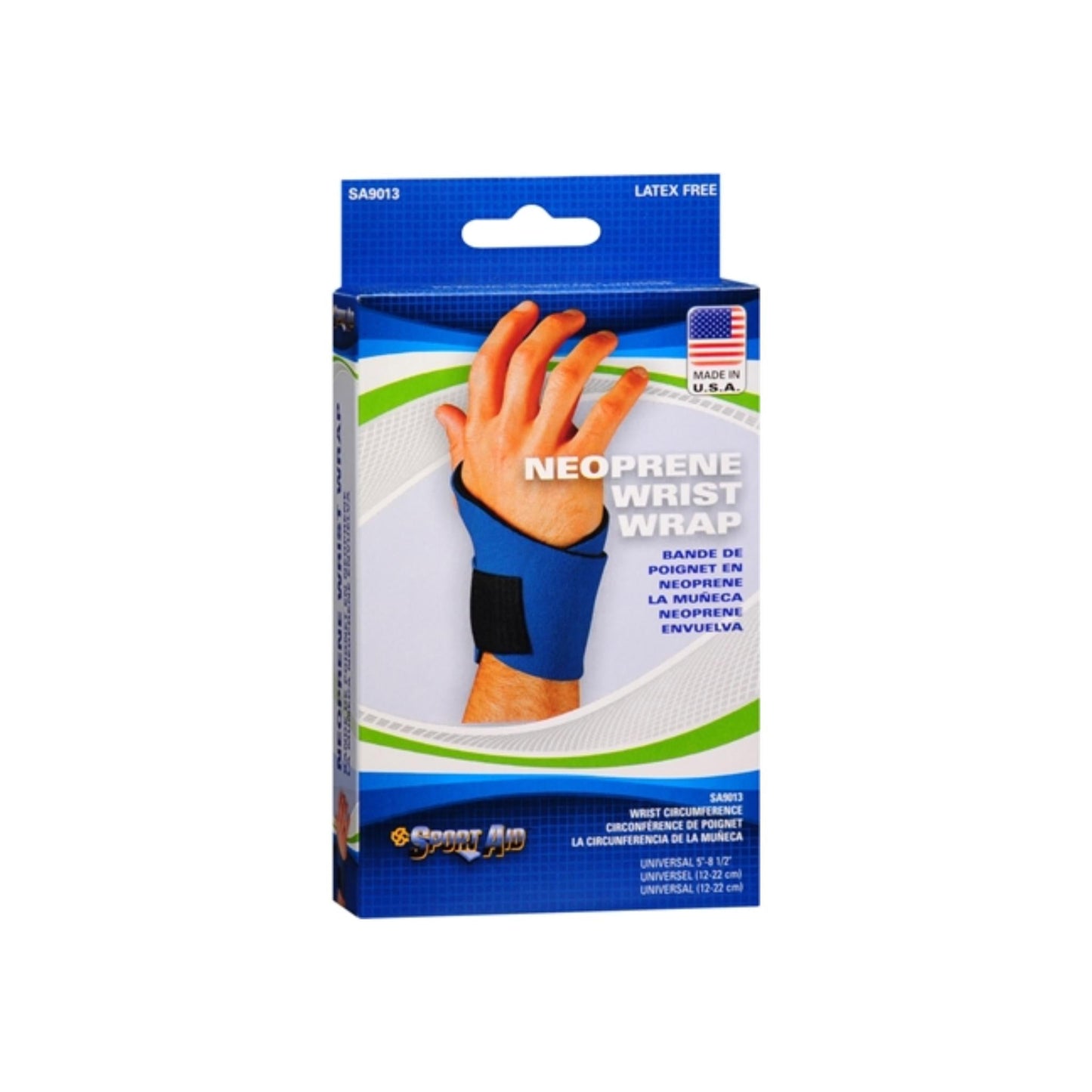 Sport Aid Neoprene Wrist Wrap 1 Each