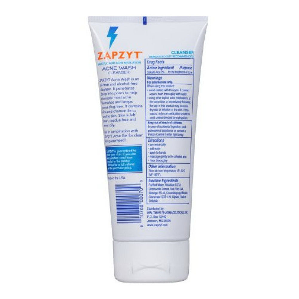 Zapzyt Acne Wash 6.25 Oz
