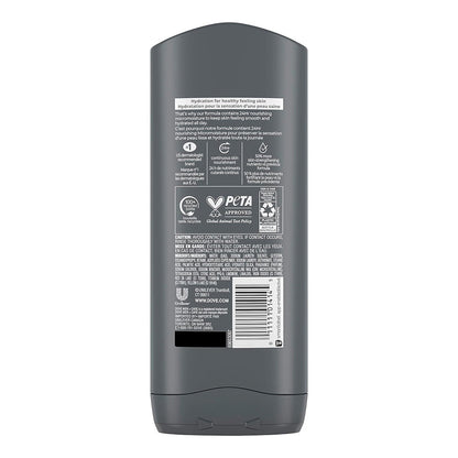 Dove Men Plus Care Body And Face Wash, Deep Clean - 13.5 Oz