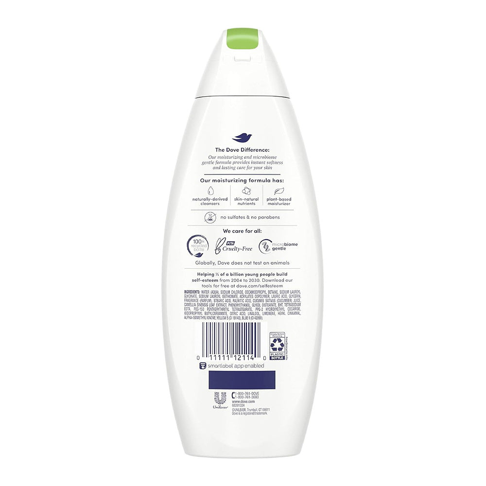 Dove Go Fresh Body Wash, Cool Moisture, Cucumber & Green Tea 12 Oz