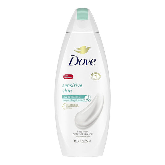 Dove Sensitive Skin Beauty Body Wash 12 Oz