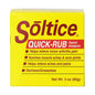 Soltice Quick-Rub Topical Analgesic - 3 Oz
