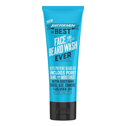 Just For Men The Best Face & Beard Wash Ever, 3. 4 Oz
