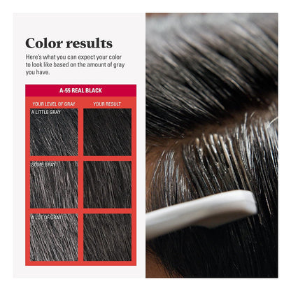 Just For Men Autostop Hair Color, Real Black - Kit