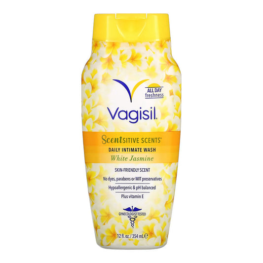 Vagisil Wash Scentsitive Scents White Jasmine 12 Oz