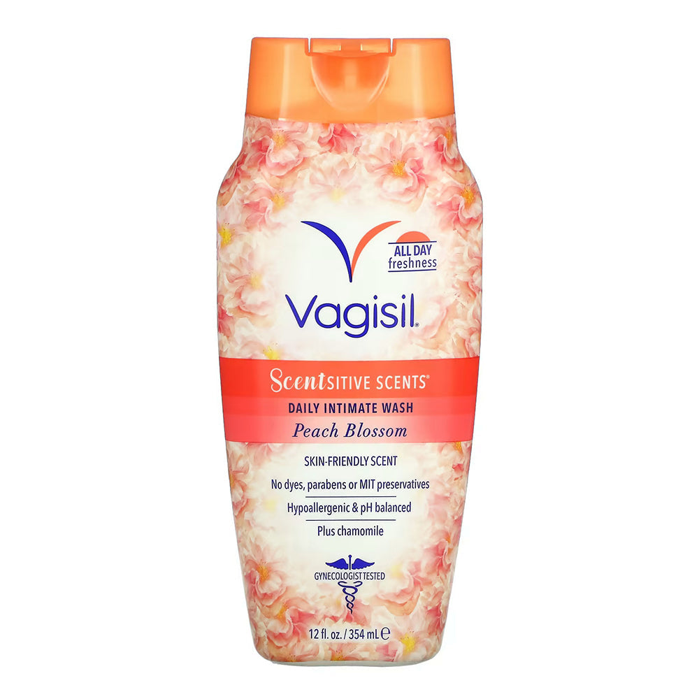 Vagisil Wash Scentsitive Scents Peach Blossom 12 Oz