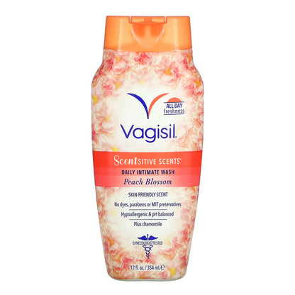 Vagisil Wash Scentsitive Scents Peach Blossom 12 Oz