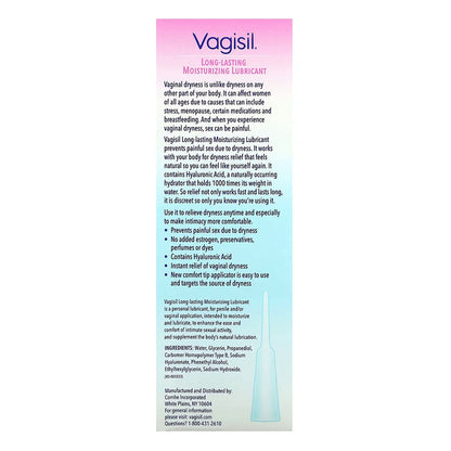 Vagisil Prohydrate Natural Feel Internal Moisturizing Gel 8 Ea