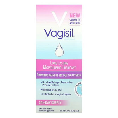 Vagisil Prohydrate Natural Feel Internal Moisturizing Gel 8 Ea