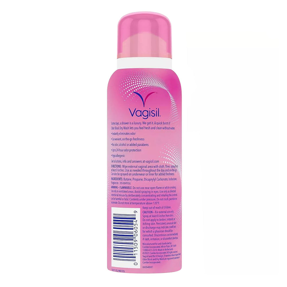 Vagisil Dry Wash Odor Block 2.6 Oz