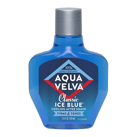 Aqua Velva Cooling After Shave, Classic Ice Blue - 3.5 Oz